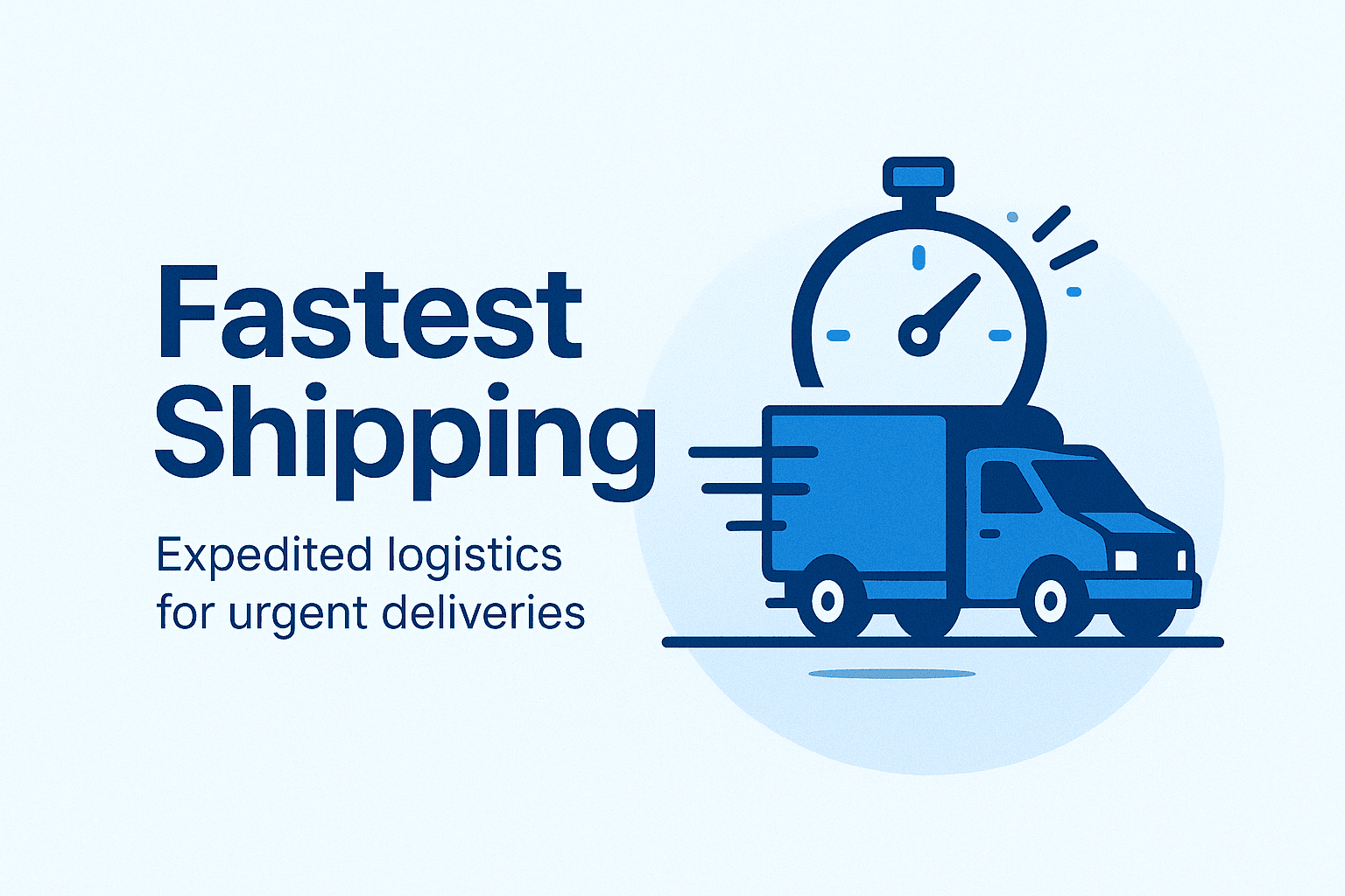 High-speed logistics lane with cargo in motion